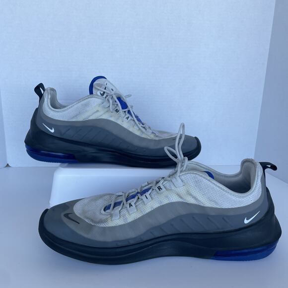 Nike Air Max Axis AA2146-016 Men's Running Shoes Gray/Hyper Blue, Size US 12 - Picture 2 of 11